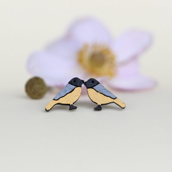 Earrings "Great Tit” - Image 2