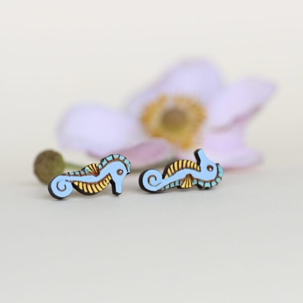 Earrings "Seahorse" - Image 2