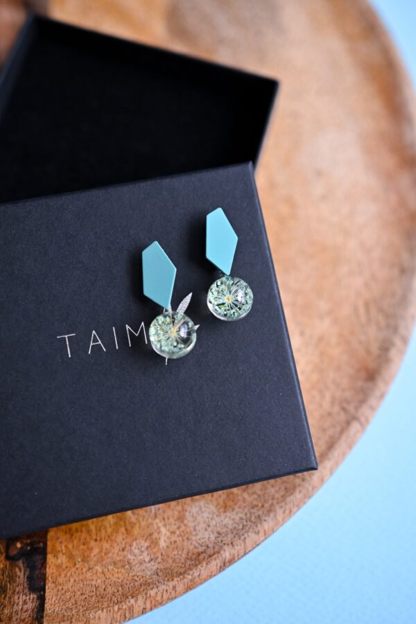 TAIM Earrings  “Light Blue”