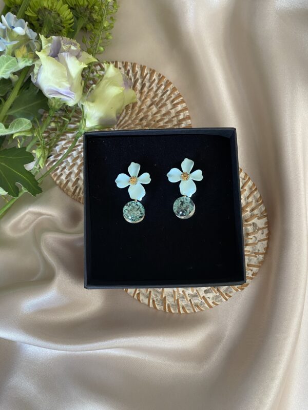 TAIM Earrings  “Blue flower”