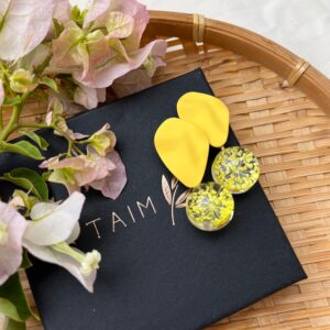 TAIM Earrings  “Yellow"