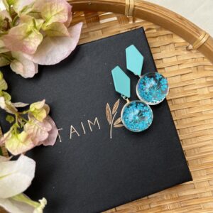 TAIM Earrings  “Turquoise Blue”