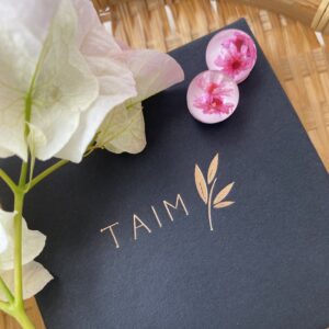 TAIM Earrings  small “Purple”