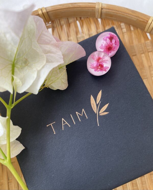 TAIM Earrings  small “Purple”