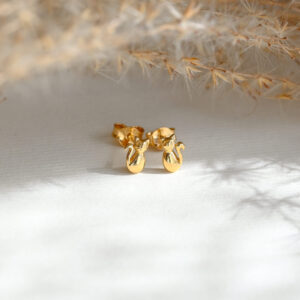 Kanela Silver Earrings "Cat"