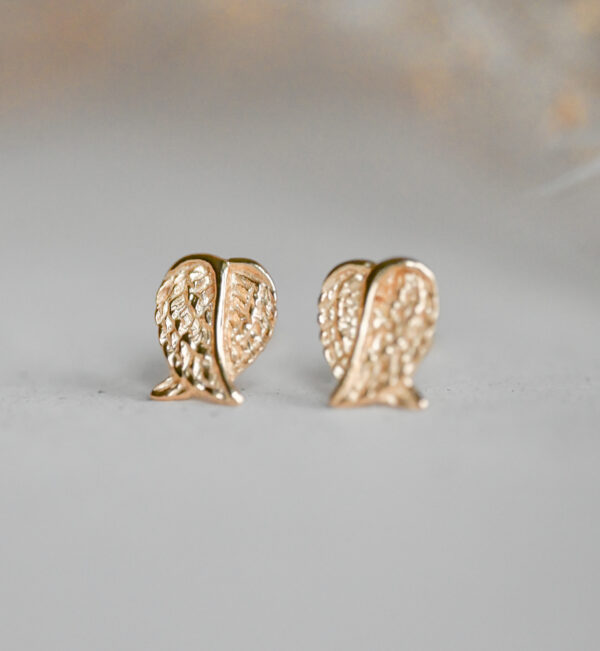Kanela Silver Earrings "Angel Wings" - Image 2
