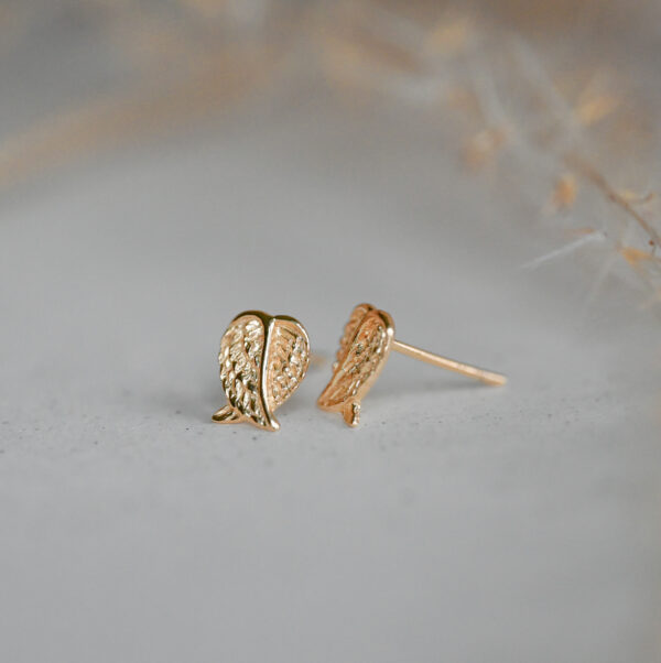 Kanela Silver Earrings "Angel Wings" - Image 3