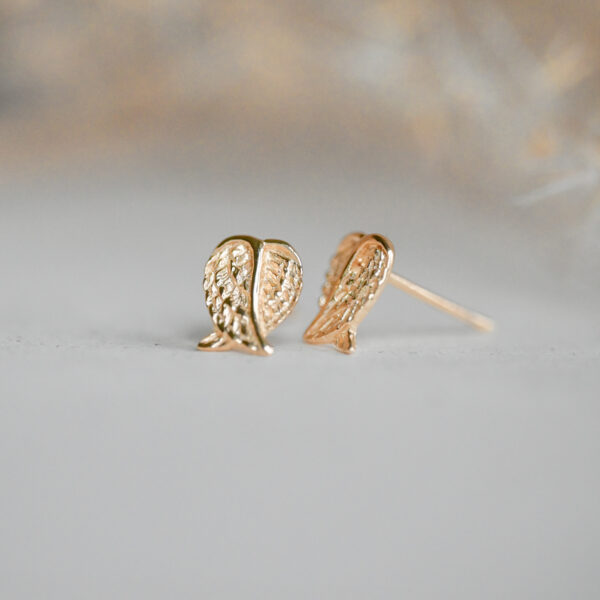 Kanela Silver Earrings "Angel Wings"
