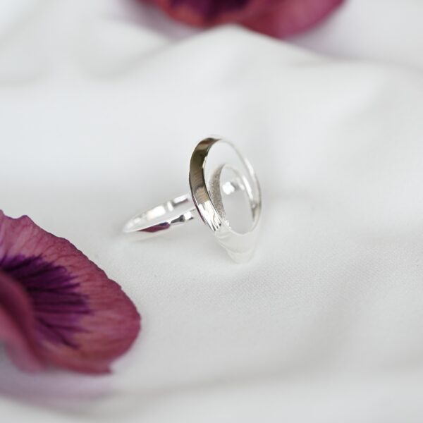 Kanela Silver Ring "Circles" - Image 6