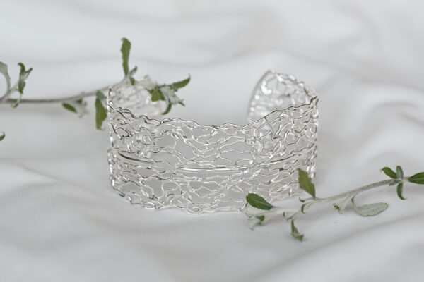 Kanela Silver Bracelet "Romantic" - Image 3