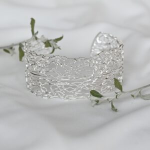 Kanela Silver Bracelet "Romantic"