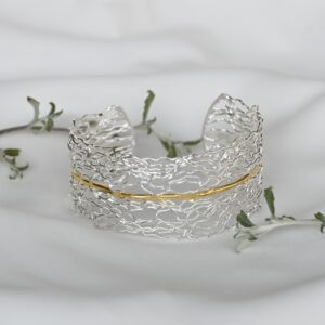 Kanela Silver Bracelet "Romantic"
