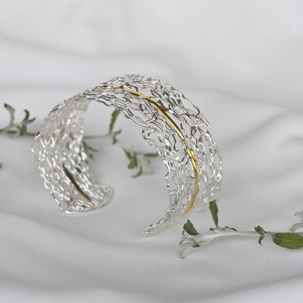 Kanela Silver Bracelet "Romantic" - Image 2