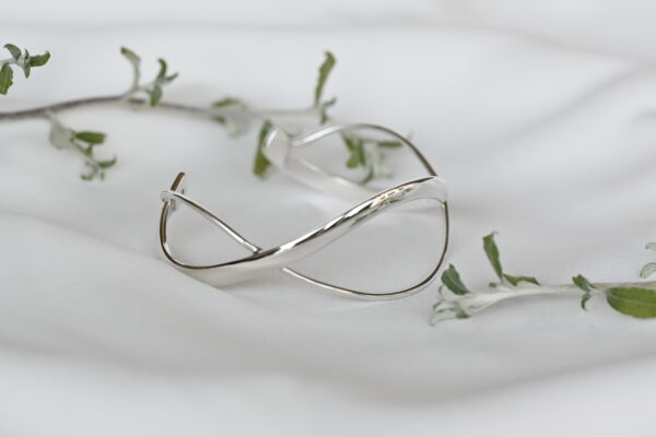 Kanela Silver Bracelet "Flow"