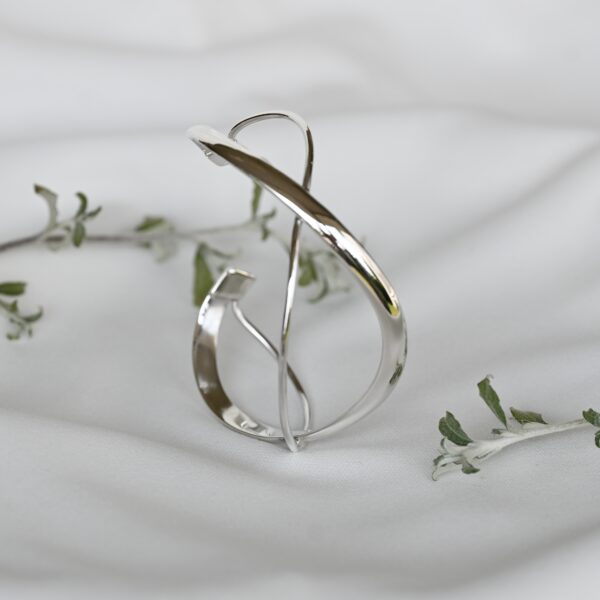 Kanela Silver Bracelet "Flow" - Image 2