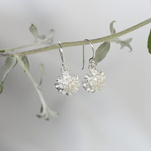 Kanela Silver Drop Earrings "From the sea"