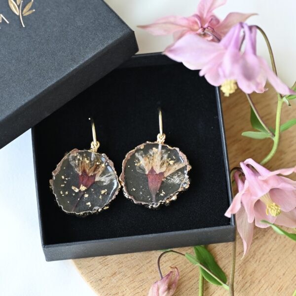 TAIM Resin Earrings “Cherry Blossom”