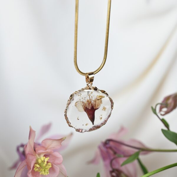 TAIM Resin Necklace “Cherry Blossom” - Image 2