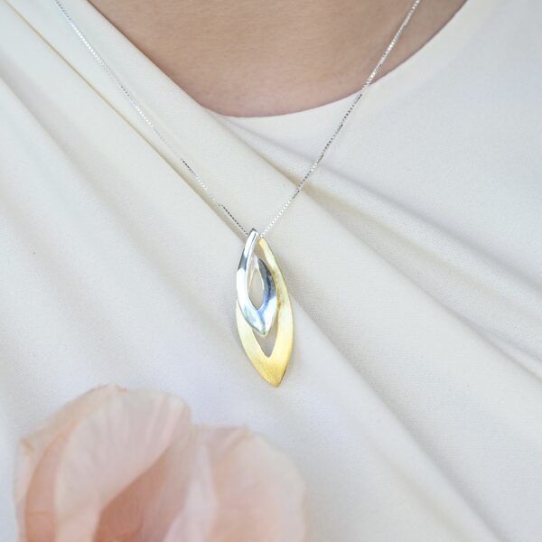 Kanela Silver Necklace "Aspen" - Image 2