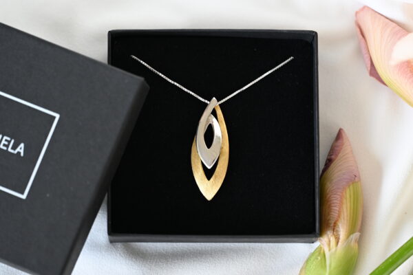 Kanela Silver Necklace "Aspen"