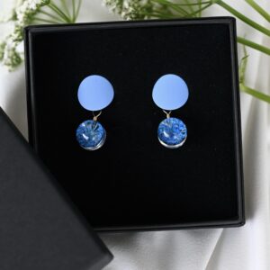 TAIM Small Earrings “Blue”