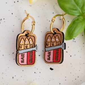 Hoop Earrings "Sardines”