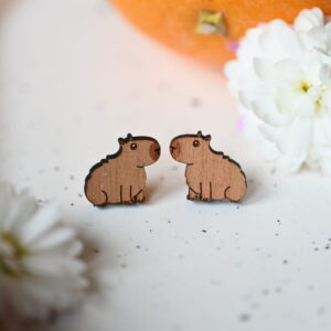 Earrings "Capybara"