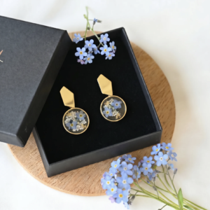 TAIM Earrings  “Forget-Me-Not”