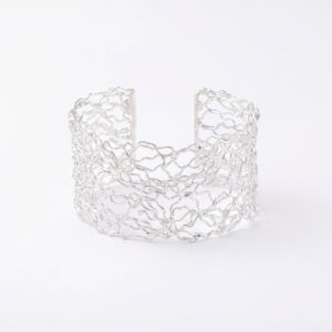 Kanela Silver Bracelet "Web"