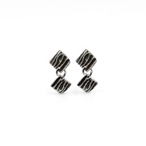Kanela Silver Earrings "Ripple"
