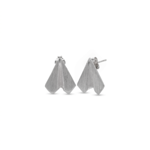 Kanela Silver Earrings "Origami"