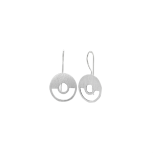 Kanela Silver Earrings "Eclipse"