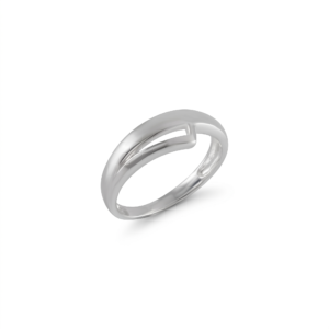 Kanela Silver Ring "Dome"