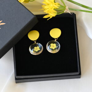 TAIM Earrings “Yellow Cherry”