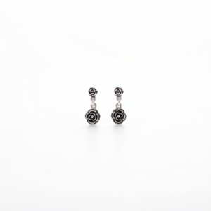 Kanela Silver Earrings "Rose"