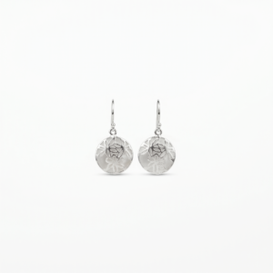 Kanela Silver Drop Earrings "Bloom"