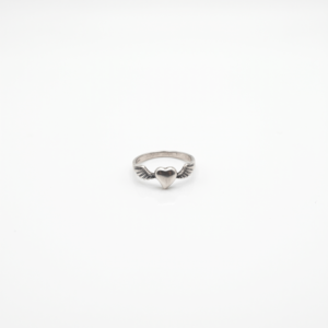 Kanela Silver Ring "Angel"