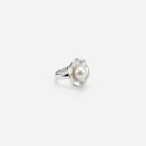 Kanela Silver Ring "Tide"