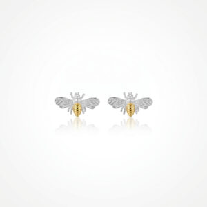 Kanela Silver Earrings "Bee"