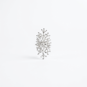 Kanela Silver Pendant "Coral"