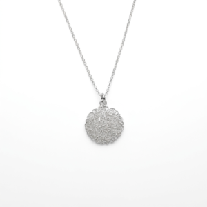 Kanela Silver Necklace "Lace"