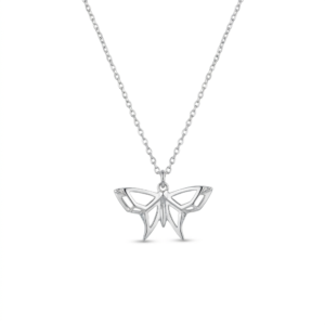 Kanela Silver Necklace "Butterfly"