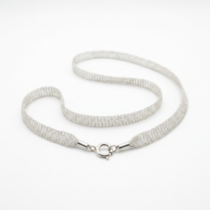 Kanela Titanium Chain "Mesh Silver"