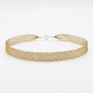 Kanela Titanium Chain "Mesh Gold"