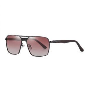 Tropical Sunglasses "Axel" – Black Ocean Pink