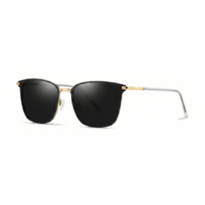 Tropical Sunglasses "Beau" – Gold / Black / Grey