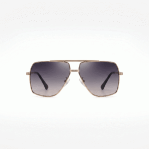 Tropical Sunglasses "Dean" – Rose Gold Blue-Pink