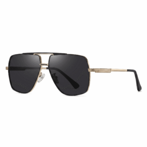 Tropical Sunglasses "Dean" – Gold / Black Grey