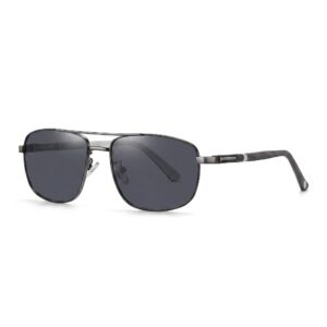 Tropical Sunglasses "Dex" – Gun Black Grey
