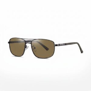 Tropical Sunglasses "Dex" – Matte Black Tea
